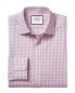 Фото #1 товара Charles Tyrwhitt Classic Fit Egyptian Poplin Check Shirt Men's