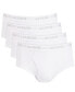 Men's 4-Pk. Moisture-Wicking Cotton Briefs, Created for Macy's