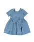 Toddler Girls Knit Short Sleeve Twirl Dress