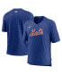 ფოტო #2 პროდუქტის Men's Royal New York Mets Authentic Collection Pregame Raglan Performance V-Neck T-shirt