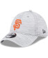 Фото #2 товара Головной убор мужской New Era кепка Speed San Francisco Giants серого цвета 39THIRTY Flex Hat