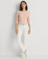 ფოტო #2 პროდუქტის Cotton-Blend Long-Sleeve Top