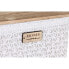 Фото #5 товара Бельевая корзина Home ESPRIT Белый Натуральный Деревянный 43 x 34 x 50 cm 5 Предметы