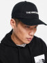 The North Face Horizontal embroidered logo cap in black