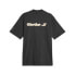 Фото #2 товара Puma Pl Statement Logo Crew Neck Short Sleeve T-Shirt Mens Black Casual Tops 621