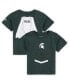 ფოტო #1 პროდუქტის Toddler Boys and Girls Green Michigan State Spartans Super Hero T-shirt