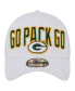 Men's White Green Bay Packers Breakers 39THIRTY Flex Hat