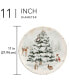 Фото #3 товара Winter's Frost Dinner Plates, Set of 4