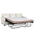 Фото #1 товара Orid 84" Queen Leather Roll Arm Sleeper, Created for Macy's