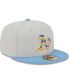 Фото #2 товара Men's Natural Oakland Athletics Beach Front 59FIFTY Fitted Hat