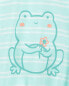 Фото #14 товара Комбинезон для малышей Carter's Baby Striped Frog Cotton Romper