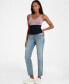 ფოტო #1 პროდუქტის Women's Tapered Post Maternity Jeans