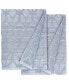 Фото #4 товара Textiles Alev Jacquard 2 Piece Turkish Cotton Hand Towels Set