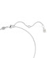 ფოტო #3 პროდუქტის Silver-Tone Insigne Crystal Cross Pendant Necklace, 15-3/4" + 2-3/4" extender