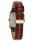 Фото #3 товара Часы Caravelle Leather Strap 21x33mm