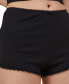 Фото #3 товара Women's Rib Lace Shorts