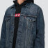 Levis Men Vintage Fit Trucker Jacket Color Dark Wash 773800017