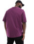 Calvin Klein Big & Tall cotton comfort fit t-shirt in purple