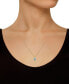 ფოტო #2 პროდუქტის Aquamarine Pendant Necklace (1-1/7 ct.t.w) in 14K Yellow Gold