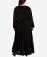 ფოტო #2 პროდუქტის Plus Size Desired Ruffle Maxi Dress