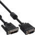 InLine DVI-A Cable 12+5 male / 15 Pin HD male VGA 5m