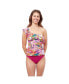 Фото #1 товара Tropikaia One Shoulder Tankini swim top