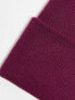 The North Face Norm beanie in burgundy