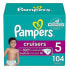 Фото #1 товара Pampers Cruisers Diapers Enormous Pack - Size 5 - 104ct