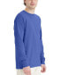 Фото #8 товара Unisex Garment Dyed Long Sleeve Cotton T-Shirt