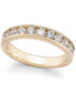 ფოტო #1 პროდუქტის Diamond Channel Band (1 1/2 ct. t.w.) in 14k White or Yellow Gold