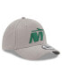 ფოტო #3 პროდუქტის Men's Gray New York Jets Flight 39THIRTY Flex Hat