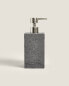 Travertine marble bathroom soap dispenser