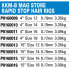 PRESTON INNOVATIONS KKM-B Mag Store Rapid Stop 4 Tied Hook