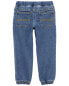 Toddler Pull-On Knit Denim Pants 4T