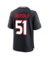 Фото #2 товара Men's Will Anderson Jr. Navy Houston Texans Game Jersey