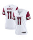 Фото #1 товара Women's Carson Wentz White Washington Commanders Game Jersey