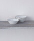 Glacier Platinum Set of 4 Fruit Bowls, Service For 4