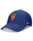 Фото #1 товара Men's Royal New York Mets Evergreen Club Performance Adjustable Hat