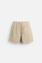 Linen - cotton bermuda shorts