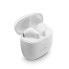 Headphones with Microphone CoolBox COO-AUB-TWS01 White