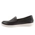 Trotters Audrey T2211-001 Womens Black Leather Slip On Loafer Flats Shoes 9 - фото #4