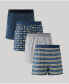 Фото #1 товара Men's Everyday Knit Boxer 4-Pack