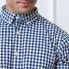 ფოტო #11 პროდუქტის Mens' Organic Long Sleeve Stretch Poplin Button Down Shirt