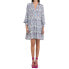 Платье Replay Long Sleeve Short Dress W9036A.000.73932 Natural White / Pink / Blue / Azure, XL - фото #2