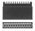 Intellinet Patch Panel - Cat6a - FTP - 12-Port - Desktop - Shielded - 90° Top-Entry Punch Down Blocks - Black - IEEE 802.3 - IEEE 802.3ab - IEEE 802.3u - 10/100/1000Base-T(X) - 1000 Mbit/s - Gold - Cat6a - 23/24/25/26