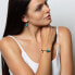 Фото #2 товара Exceptional Turquoise Heart bracelet with pure silver in Lampglas BLH5 pearl