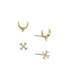 ფოტო #1 პროდუქტის Set of Two Pair Stud Earrings