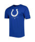Фото #3 товара Men's Royal Indianapolis Colts Combine Authentic Ball Logo T-shirt