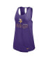 Фото #2 товара Women's Purple Minnesota Vikings Performance Tank Top