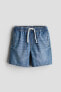 Pull-on Denim Shorts